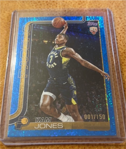 2025-26 Topps #239 Kam Jones — front