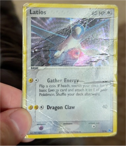 2004 Pokémon Latios 2/10 EX Trainer Kit — front