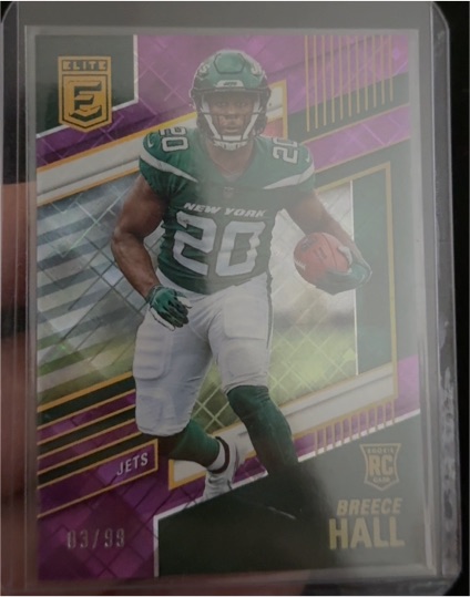 2022 Donruss Elite #108 Breece Hall — front