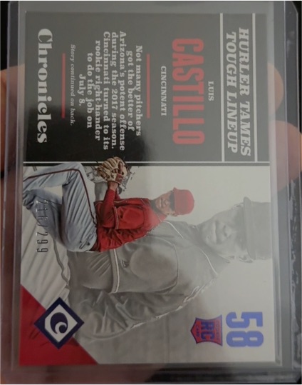 2017 Panini Chronicles #140 Luis Castillo — front