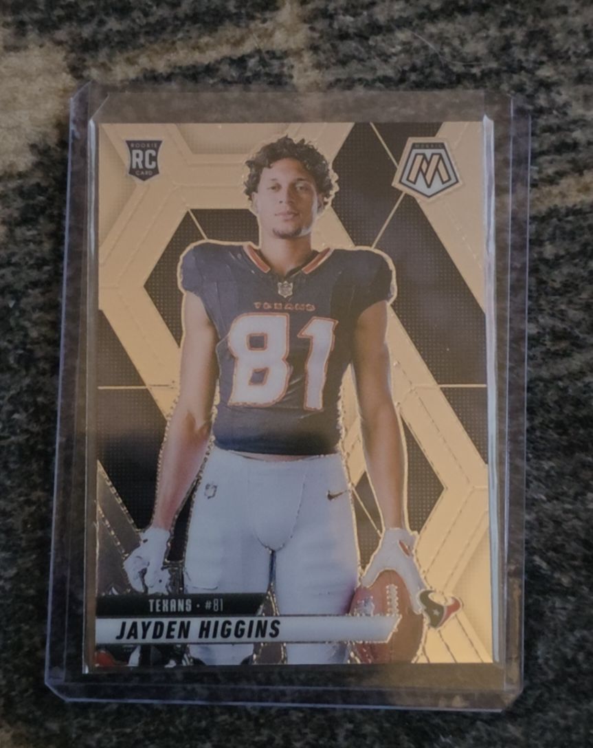 2025 Panini Mosaic #286 Jayden Higgins — front