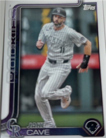 2025 Topps #256 Jake Cave — front
