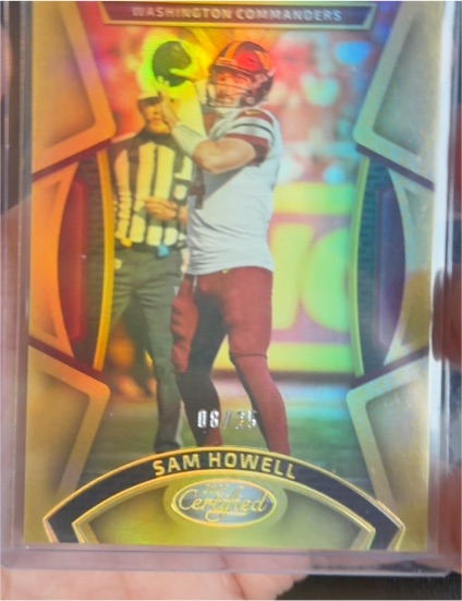 2023 Panini Certified #40 Sam Howell — front