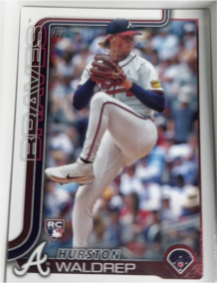 2025 Topps #253 Hurston Waldrep — front