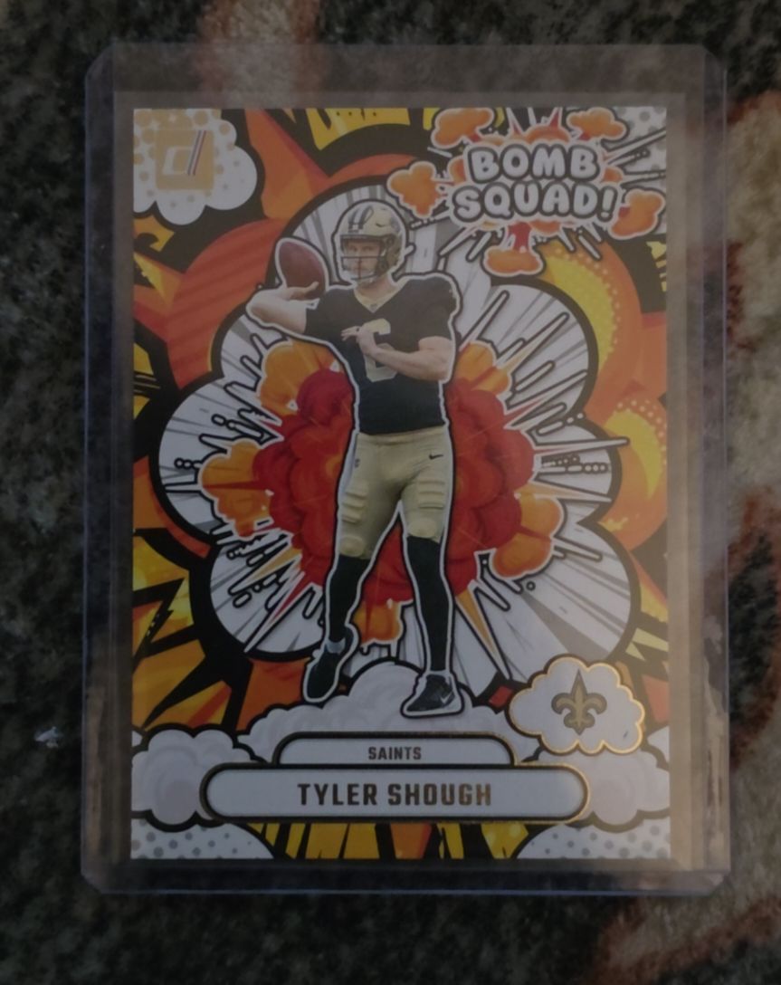 2025 Panini Donruss Bomb Squad #BS-TSH Tyler Shough — front