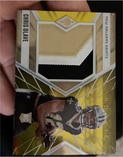 2022 Panini Phoenix Rookie Jumbo Memorabilia #RJM-27 Chris Olave — front