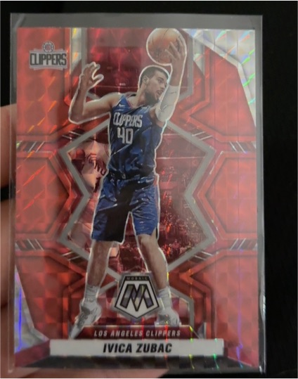 2021-22 Panini Mosaic #40 Ivica Zubac — front