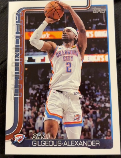 2025-26 Topps #115 Shai Gilgeous-Alexander — front