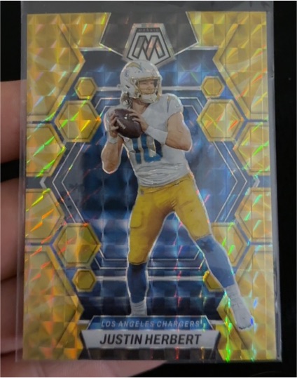 2023 Panini Mosaic #127 Justin Herbert — front