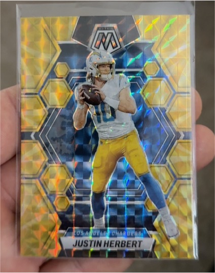 2023 Panini Mosaic #127 Justin Herbert — front