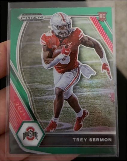 2021 Panini Prizm Draft Picks #159 Trey Sermon — front