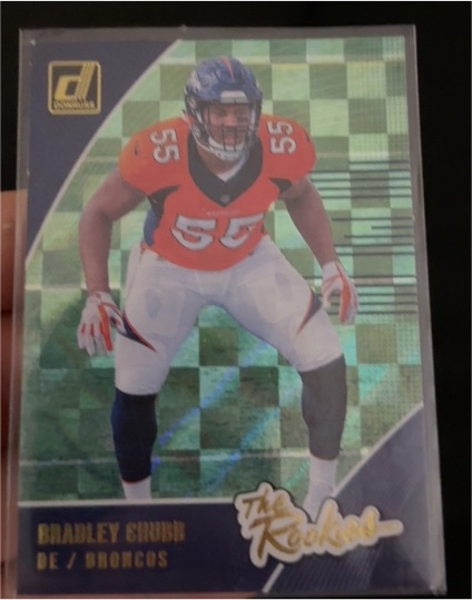 2018 Donruss The Rookies #R-19 Bradley Chubb — front