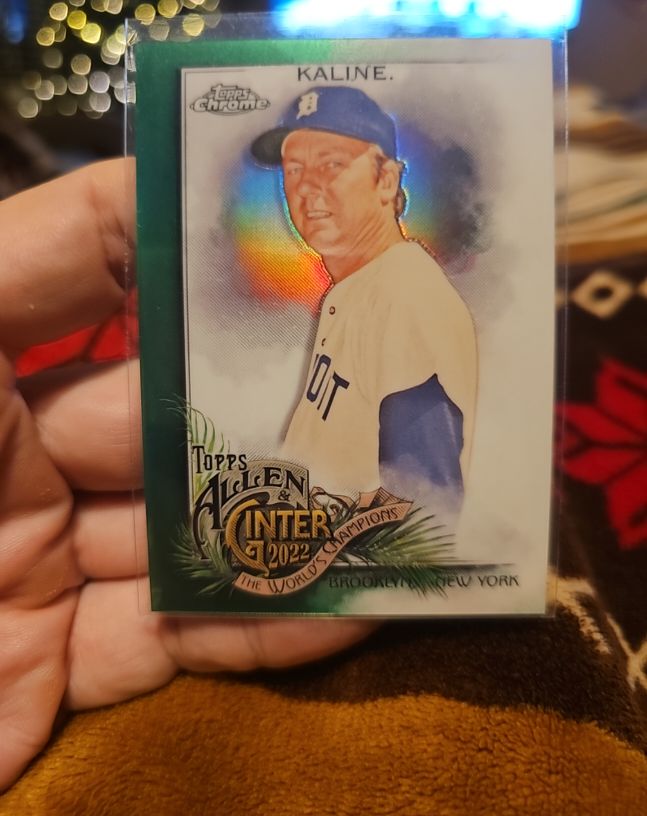 2022 Topps Allen & Ginter Chrome #59 Al Kaline — front
