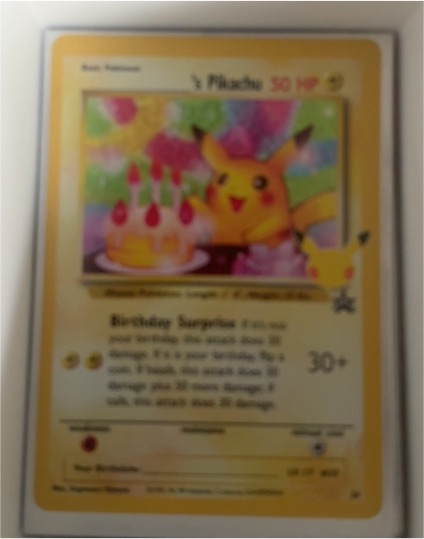 2021 Pokemon Celebrations Classic Collection #24 ______'s Pikachu — front