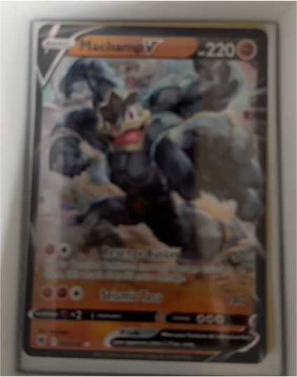 2022 Pokémon TCG Astral Radiance #072 Machamp V — front