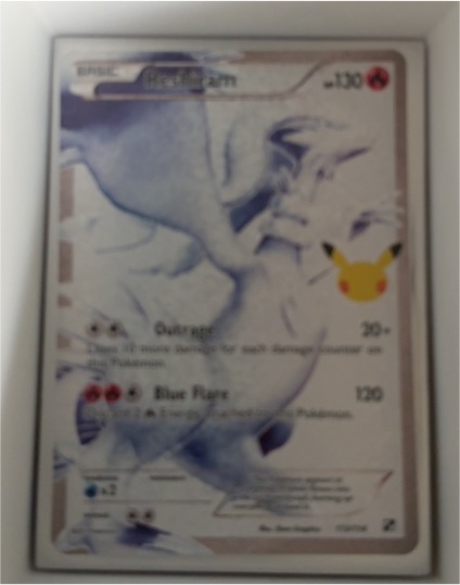 2021 Pokémon Celebrations #113 Reshiram — front