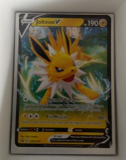 2021 Pokémon Sword & Shield #SWSH151 Jolteon V — front
