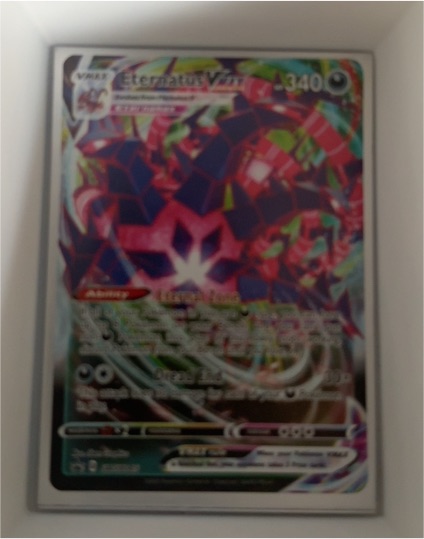 2020 Pokemon TCG SWSH045 Eternatus VMAX Black Star Promo — front