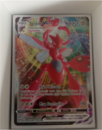 2020 Pokémon TCG Darkness Ablaze #119 Scizor VMAX — front
