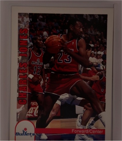 1992-93 Hoops #236 Charles Jones — front