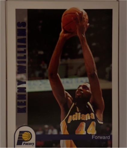 1992-93 Hoops #400 Kenny Williams — front