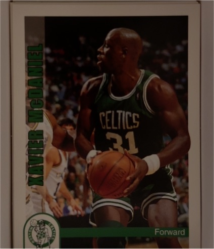 1992-93 Hoops #357 Xavier McDaniel — front