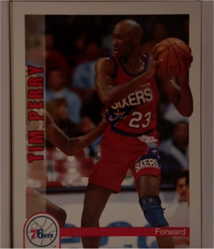1992-93 Hoops #448 Tim Perry — front