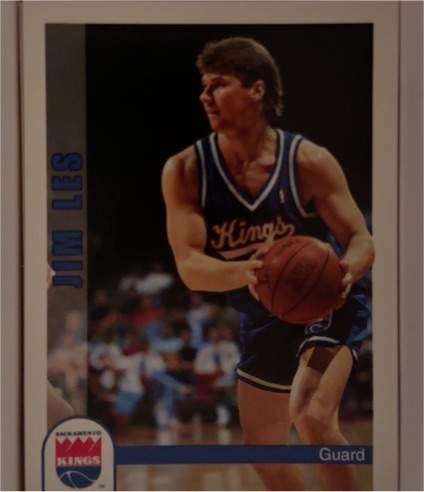1992-93 Hoops #462 Jim Les — front