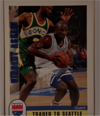 1992-93 Hoops #459 Vincent Askew — front