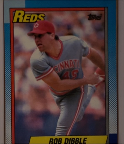 1990 Topps #46 Rob Dibble — front