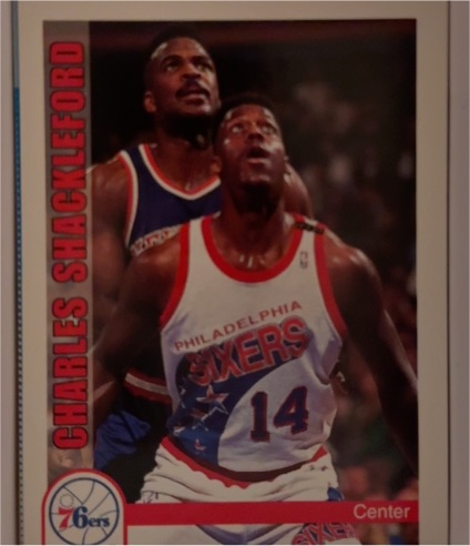 1992-93 Hoops #176 Charles Shackleford — front