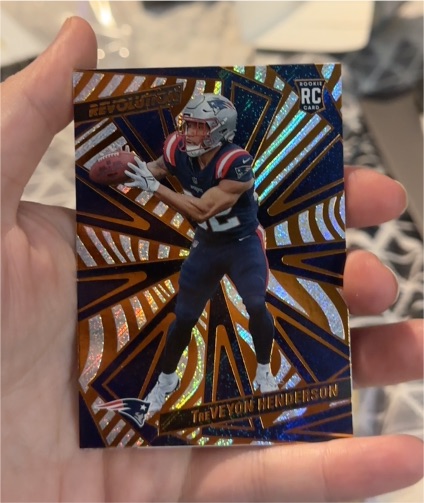2025 Panini Revolution #244 Treveyon Henderson — front