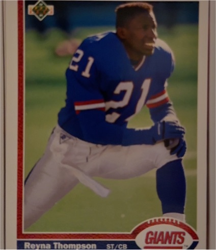1991 Upper Deck #290 Reyna Thompson — front