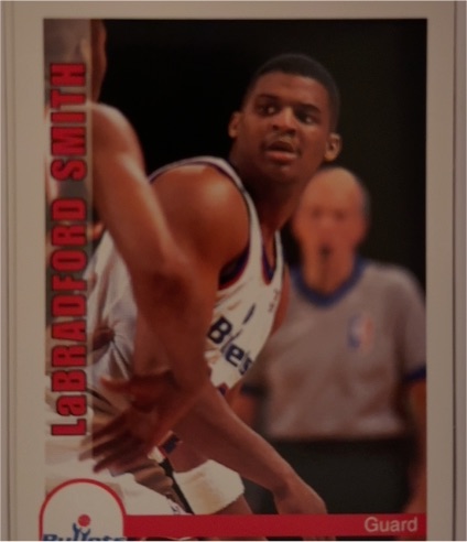 1992-93 Hoops #237 LaBradford Smith — front