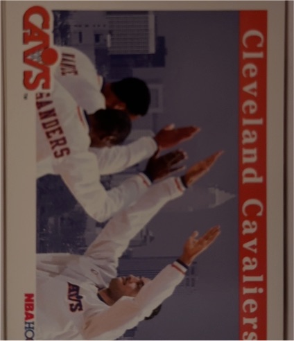 1992-93 Hoops #270 Cleveland Cavaliers — front