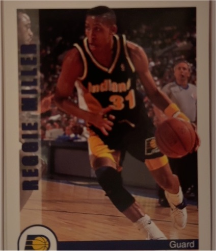 1991-92 Upper Deck #31 Reggie Miller — front