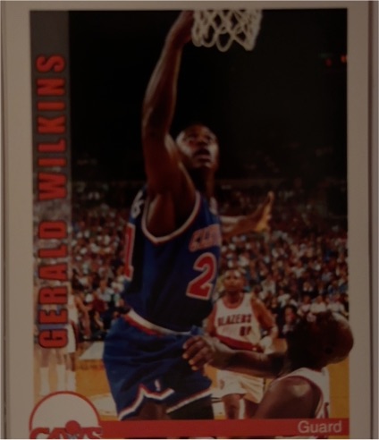 1992-93 Hoops #369 Gerald Wilkins — front