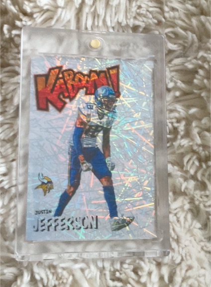 2021 Panini Absolute Kaboom! #KJ Justin Jefferson — front