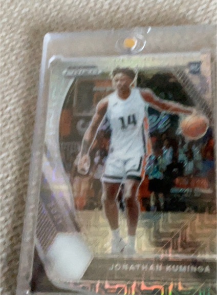 2021 Panini Prizm Draft Picks #5 Jonathan Kuminga — front