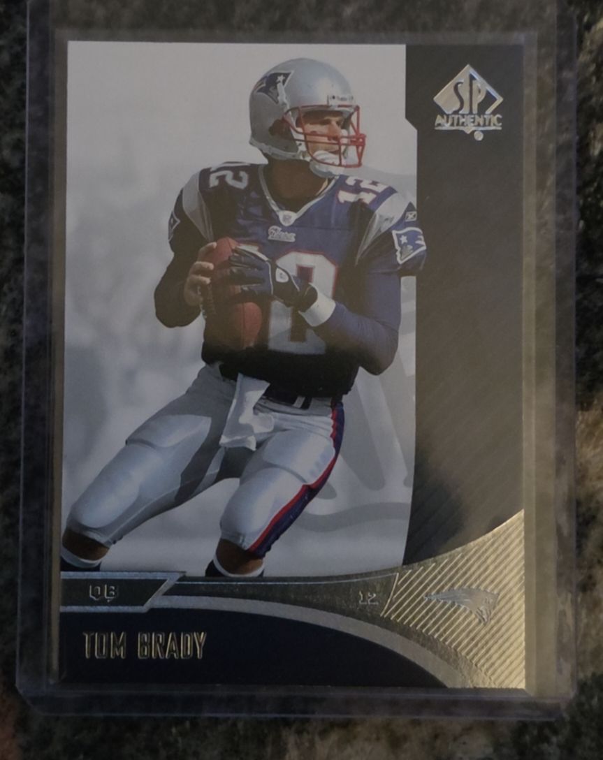 2006 Upper Deck SP Authentic #51 Tom Brady — front