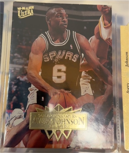 1995-96 Fleer Ultra #163 Avery Johnson — front