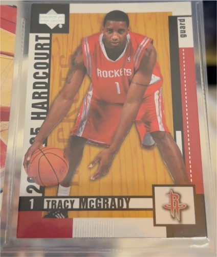 2004-05 Upper Deck Hardcourt #28 Tracy McGrady — front