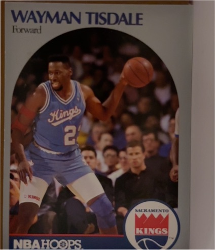 1990-91 Hoops #262 Wayman Tisdale — front