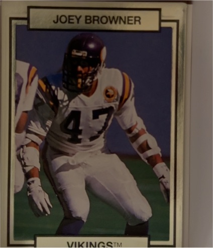 1990 Action Packed #151 Joey Browner — front