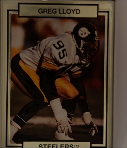 1990 Action Packed #227 Greg Lloyd — front