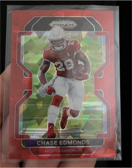 2021 Panini Prizm #77 Chase Edmonds — front