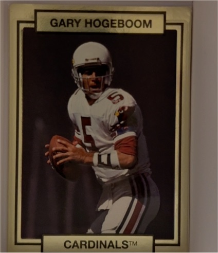 1990 Action Packed #214 Gary Hogeboom — front