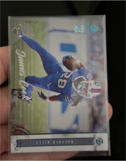 2022 Panini Chronicles Luminance #221 James Cook — front