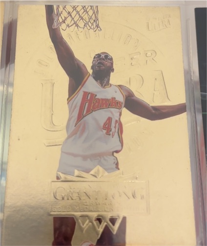 1995-96 Fleer Ultra #5 Grant Long Gold Medallion Edition — front