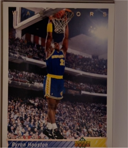 1992-93 Upper Deck #315 Byron Houston — front